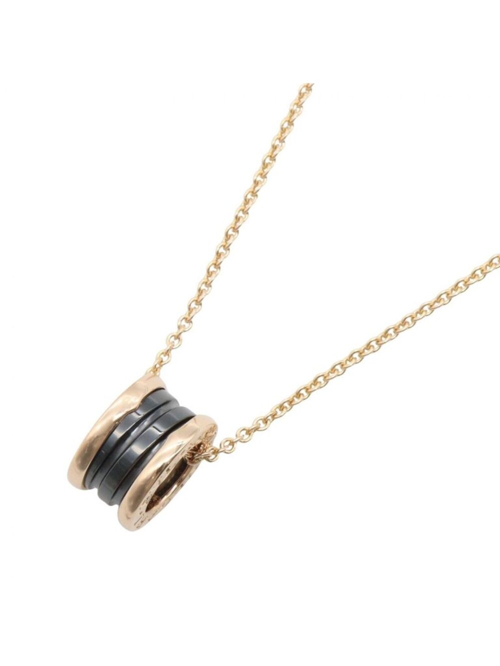 Bvlgari Necklace B.Zero1 Ceramic 18k Pink Gold